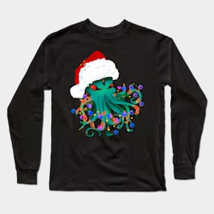 Santa Cthulhu, Bad lights Long Sleeve T-Shirt